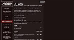 Desktop Screenshot of lapiazza.ca