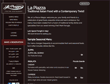Tablet Screenshot of lapiazza.ca