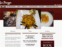 Tablet Screenshot of lapiazza.co.im