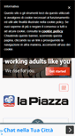 Mobile Screenshot of lapiazza.it